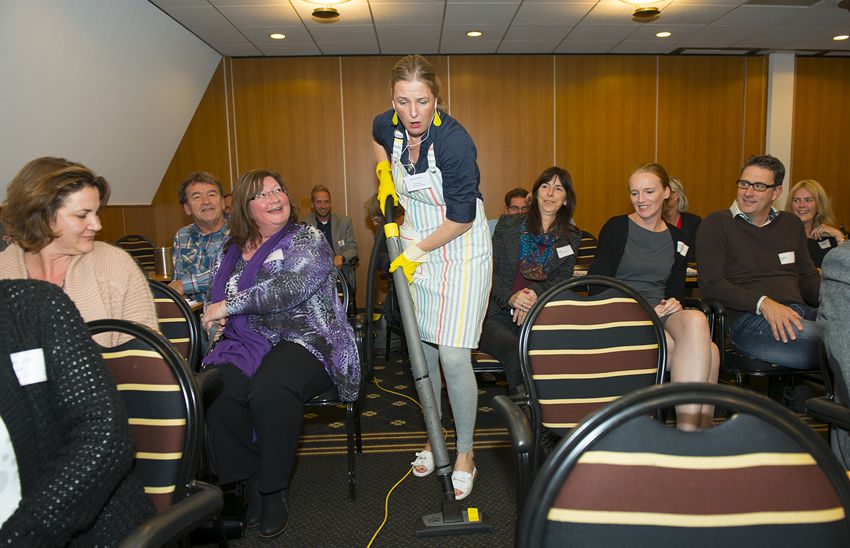Astrid van der Laar, congres Viazorg